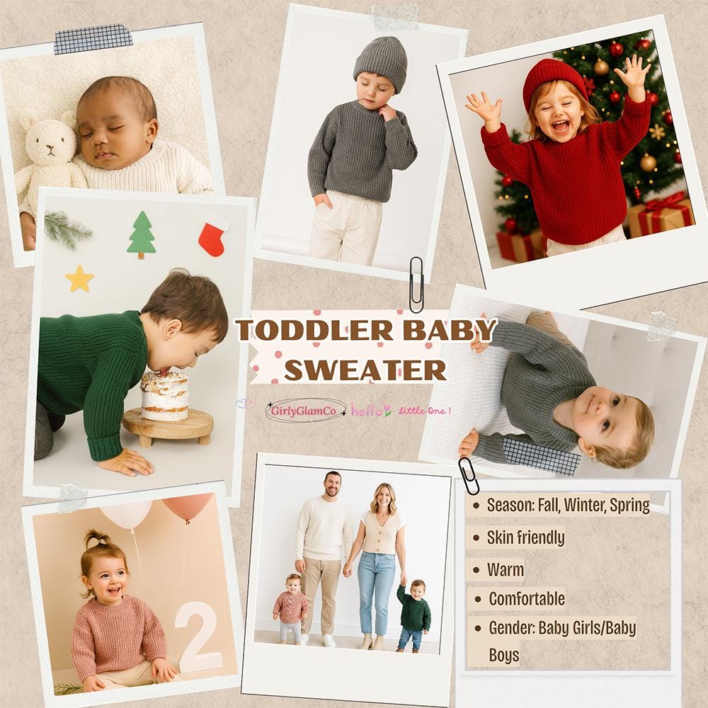 Embroidery My First Christmas Baby Sweater, Newborn Sweater with Christmas 2025, Baby Sweater, Baby Shower Gift, Keepsake for Baby
