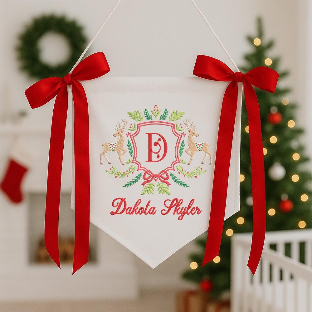 Custom Baby Banner Merry Christmas 2025, Welcome Baby Christmas, Baby Shower Wreath, Baby First Xmas, Custom Christmas, My First Christmas