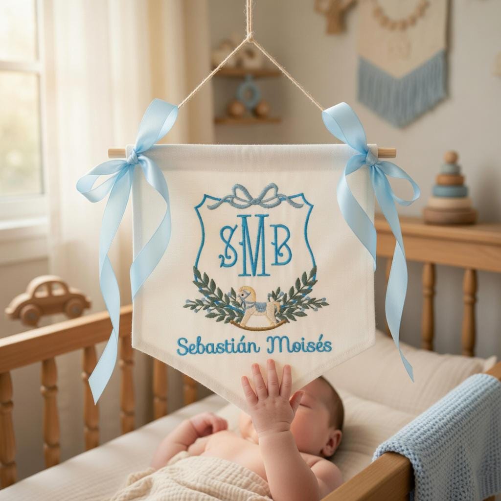 Personalized Baby Birth Announcement Wooden horse, Birth Announcement, Hospital Door Sign,Baby Gift, Baby Shower Gifts