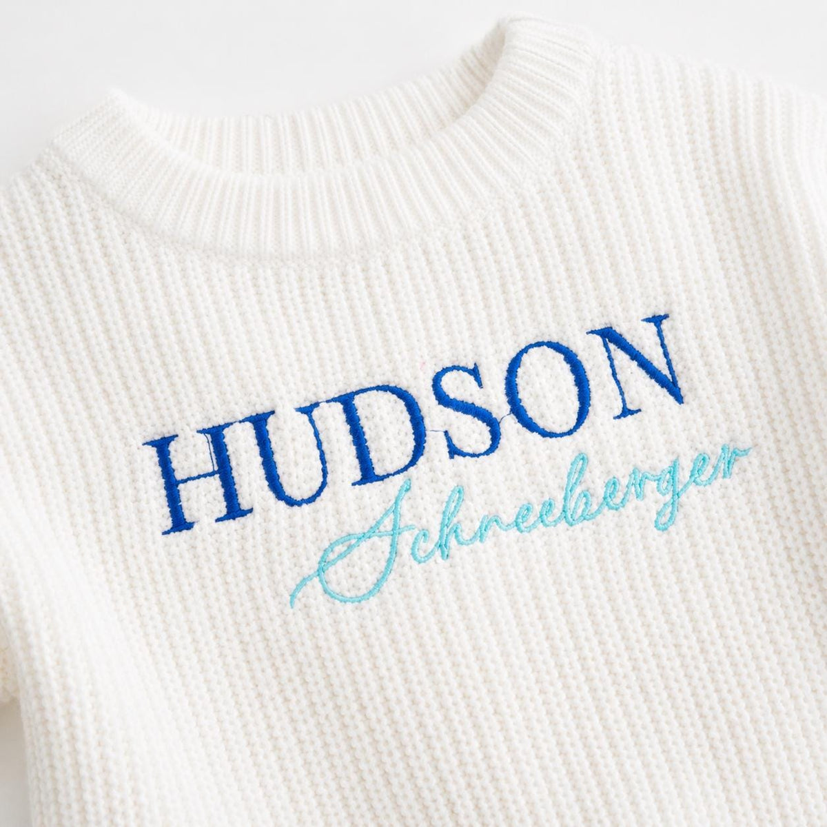 Personalized Baby Sweater, Embroidered Cotton Keepsake, Baby Shower Gift, Nursery Gifts,Baby Boy Gift,Baby Girl, Embroidered Newborn Sweater