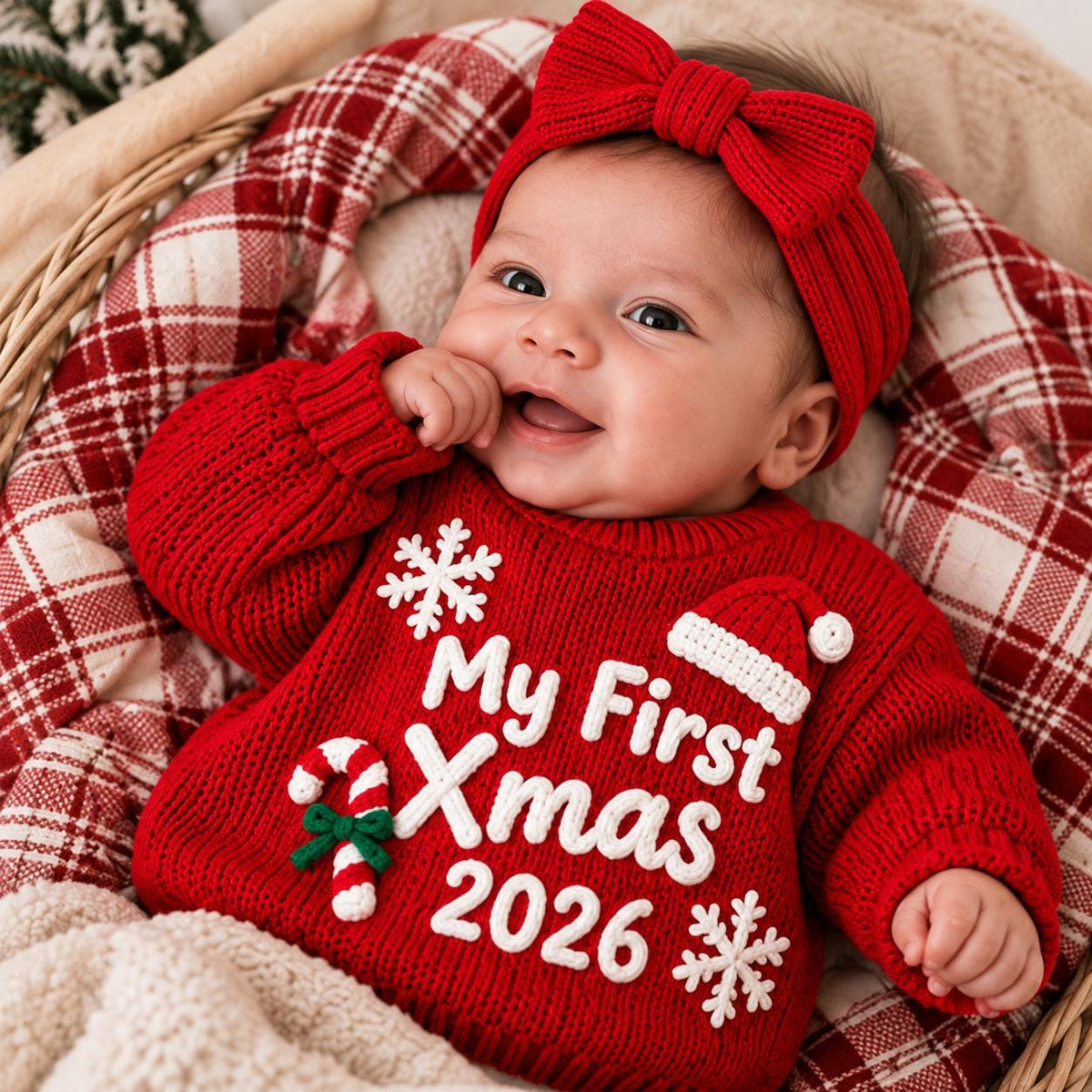 Baby First Christmas Sweater My First Christmas Outfit