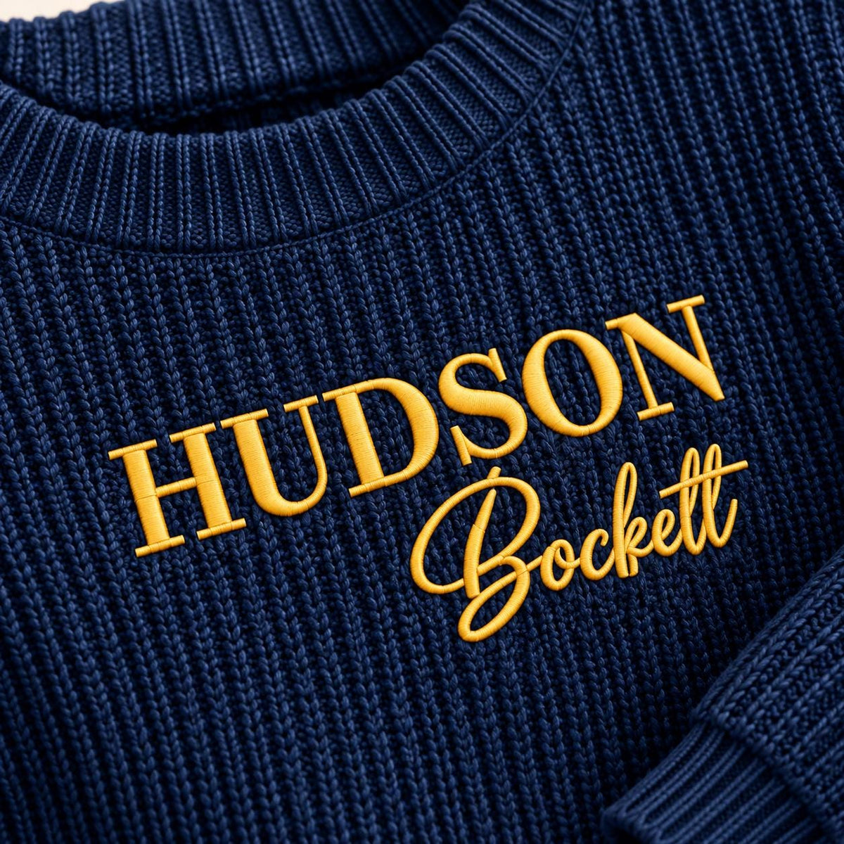 Personalized Embroidered Cotton Baby Sweater, Newborn Keepsake Gift
