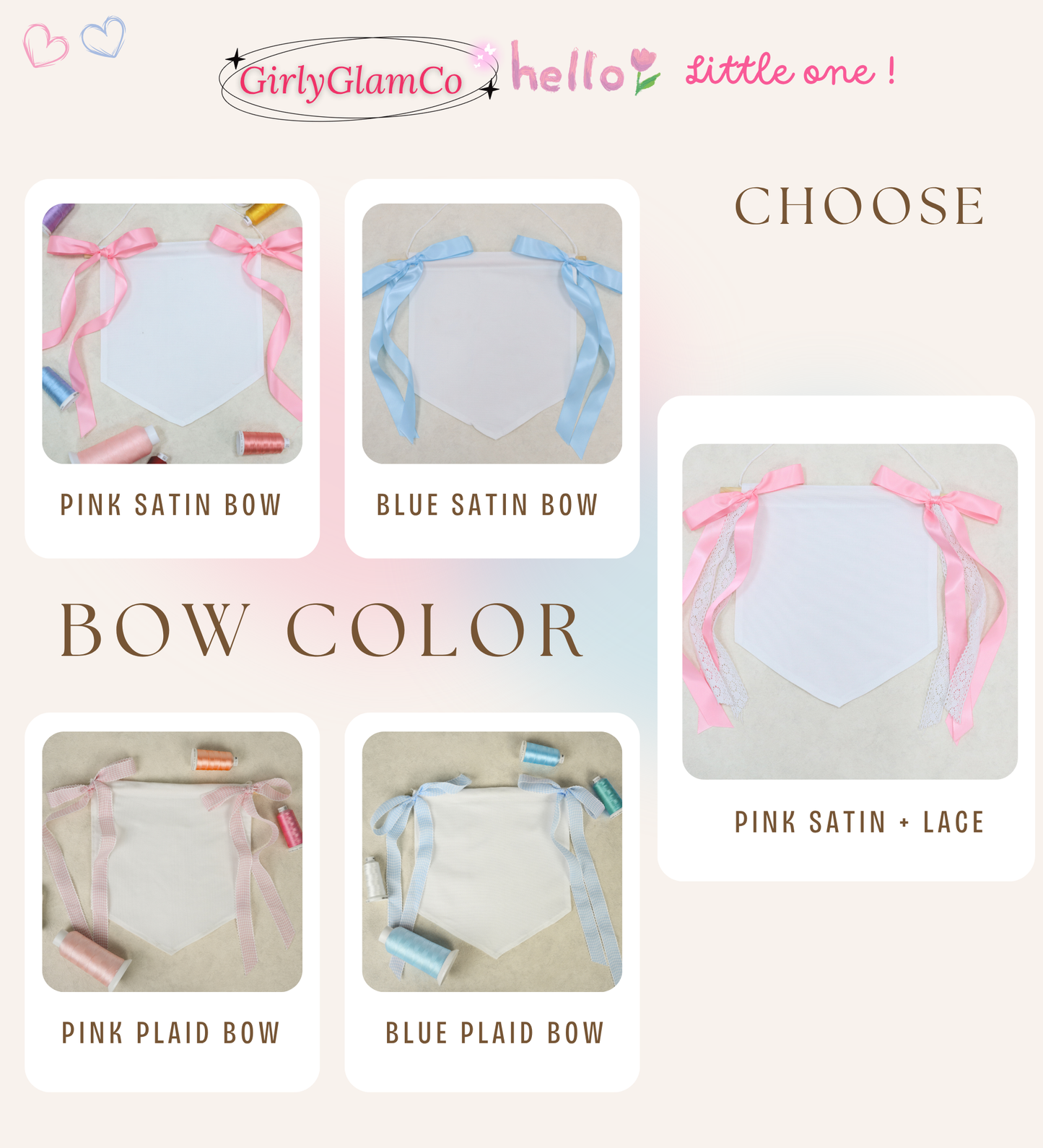 Angel Wreath Monogram – Personalized Baby Banner, Newborn Hospital Door Sign