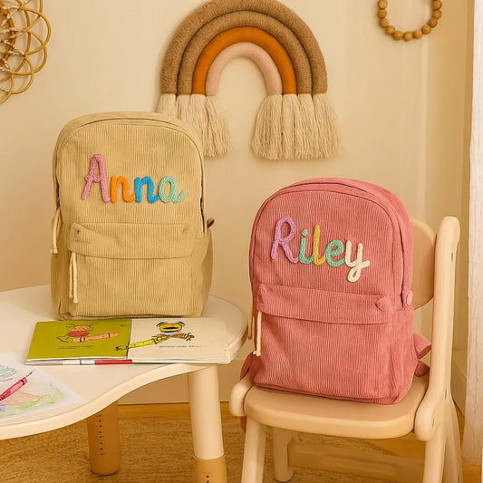 Personalized Toddler Backpack for Kids, Custom Kids Bag with Name, Back To School
