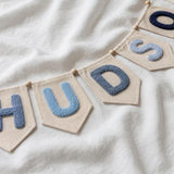 Personalized Yarn Letter Baby Name Banner