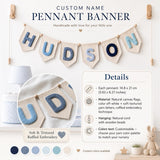 Personalized Yarn Letter Baby Name Banner