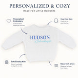 Embroidered Name Baby Sweater Personalized Toddler Knit