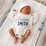 Personalized Baby Romper Custom Embroidered